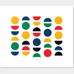 80s abstract pattern - 2 Posters and Art